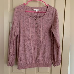 [2/$15 SALE!!] Pink Long Sleeve Shirt